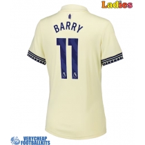 Everton Thierno Barry #11 Replica Away Shirt Ladies 2025-26 Short Sleeve